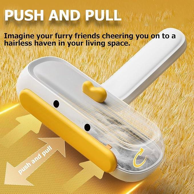 Pet Hair Remover, Reuseable Dog And Cat HairRemover Pet Hair Roller, Cat And Dog HairRemover For Furniture, Couch, Carpet, Clothingand Bedding -Portable Removal Tool Brush Viraldogvacuum Petgroomingbr